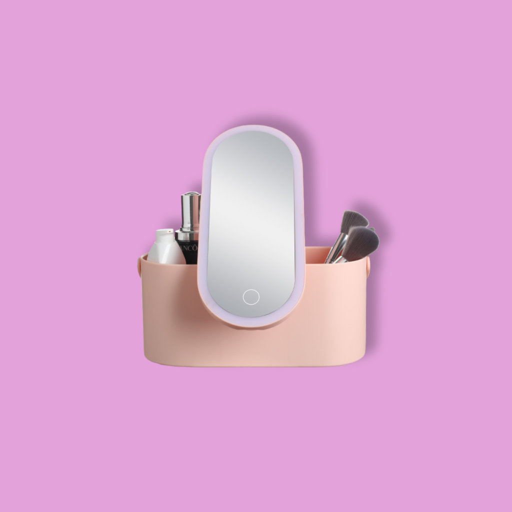 Storage with LED Mirror